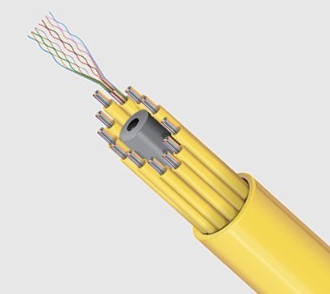 Flexible ribbon cable. Source: Belden