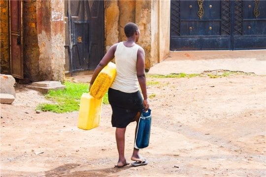 SolarSack in use in Uganda. (Source: Aalborg University)