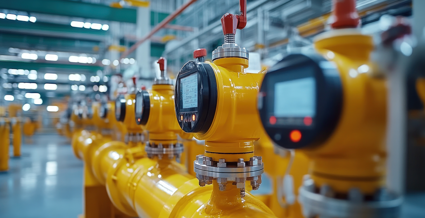 Industrial flowmeter. Source: Ahmad Juliyanto/Vecteezy