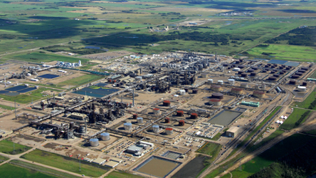 Shell's Scotford upgrader in Alberta, Canada, where the new Quest CCS project was inaugurated. Source: IEA