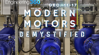 Modern Motors Demystified (Dec. 11-17)
