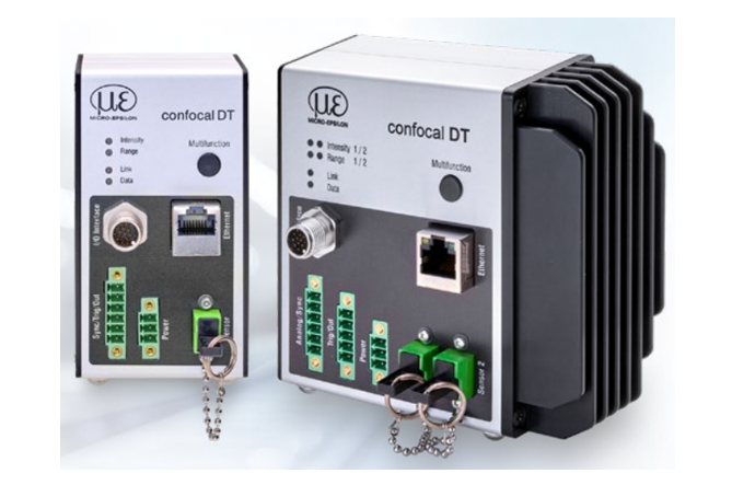 Figure 1. Micro-Epsilon's IFC2411 and IFC2412 controllers are the most compact confocal chromatic controllers currently available. Source: Micro-Epsilon