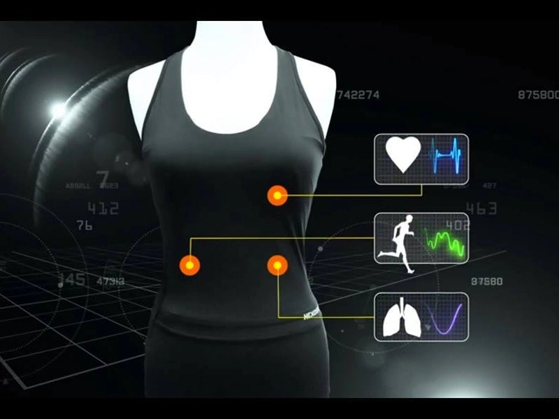 hexoskin biometric shirt