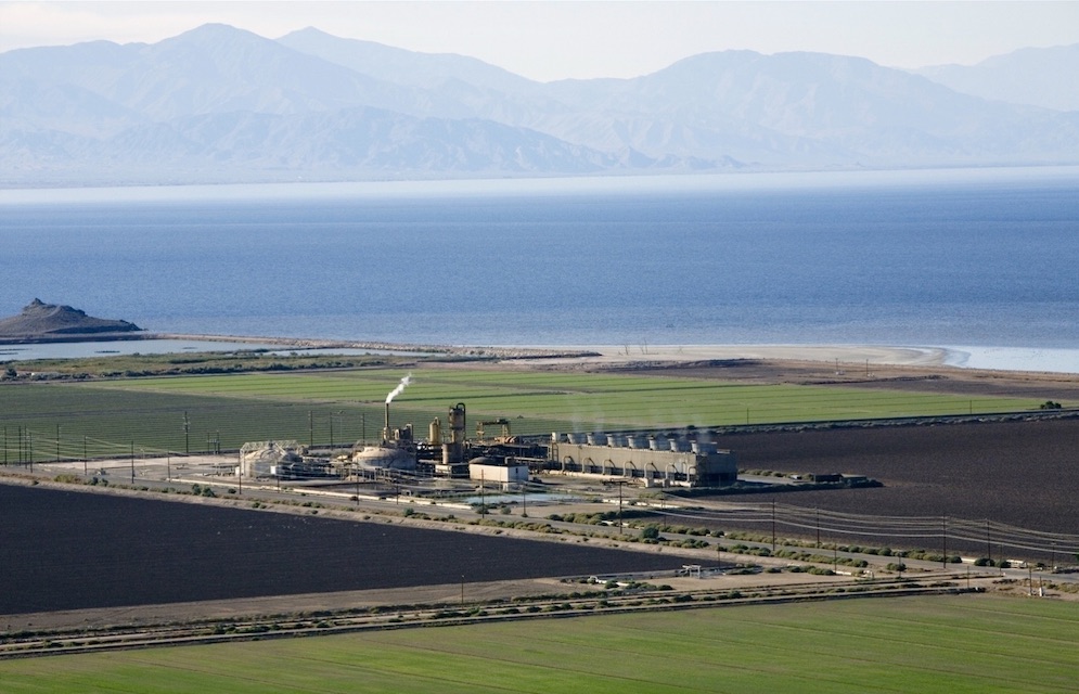  One of 10 geothermal plants operated by Berkshire Hathaway Energy’s CalEnergy at the Salton Sea. Source: Berkshire Hathaway Energy