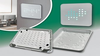 Smart new backlighting option For OKW’s customized plastic enclosures