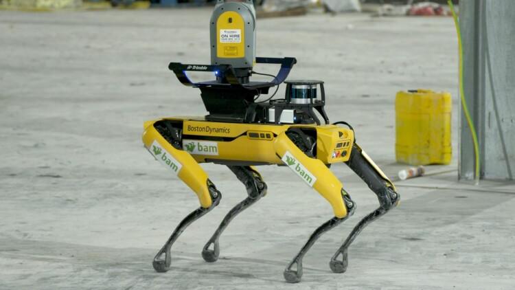 This robot dog offers safe and reliable site management
