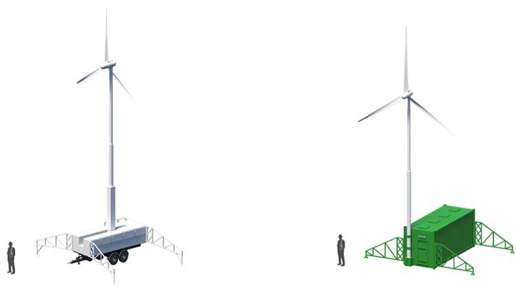 Wind turbines can power military missions and disaster relief