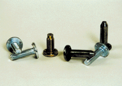 Figure 2: Threaded weld studs. Projection welding is especially useful for creating threaded fastening points on thick metal surfaces. Source: Elgin Fastener Group