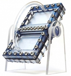 Battery power flows in gravity-fed design. Image Credit: MIT 