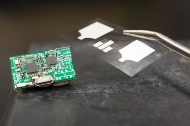 Patch includes custom circuits and screen-printed sensors. Image Credit UC San Diego