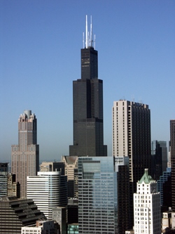 Chicago's 110-story Willis Tower. 