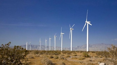 the research team worked over the course of several days in 2019 at Avangrid Renewables’ Tule Wind Farm. The plant is located in CAISO’s balancing authority east of San Diego and has a maximum capacity of 131.1 MW. It also participates in CAISO’s energy market. Credit: Avangrid Renewables
