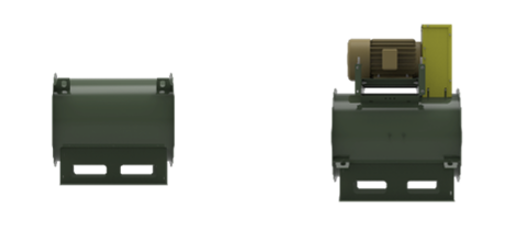 Figure 9: The arrangement 4M and the arrangement 9M. Source: The New York Blower Company