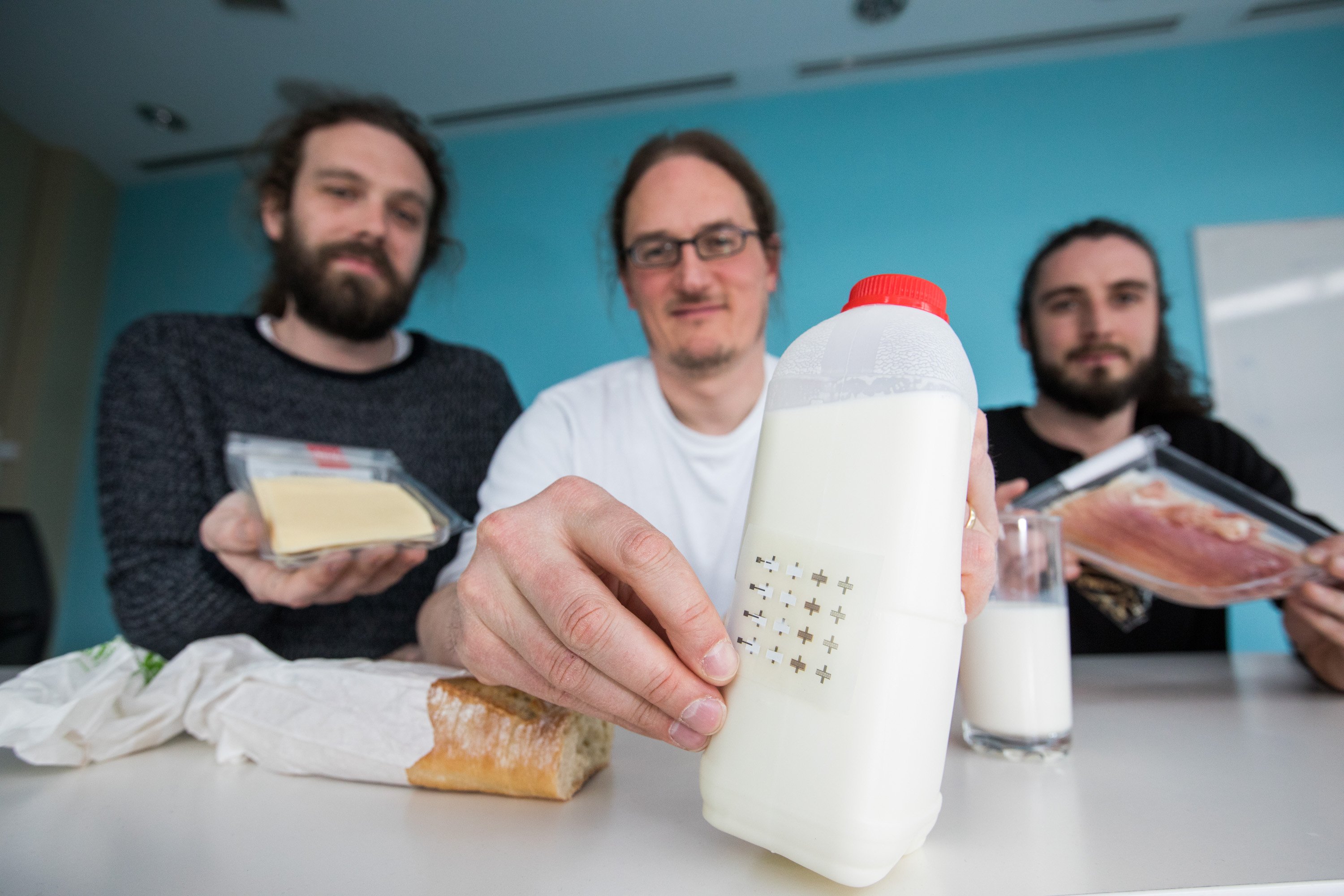 Leading innovation could transform everyday products (like your milk carton) into intelligent smart devices. Image credit: SFI.ie