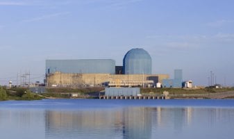 The single-unit, 1,078 MW Clinton nuclear station.