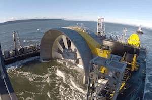 Grid-Connected In-Stream Tidal Turbine Deployed in Canada | GlobalSpec