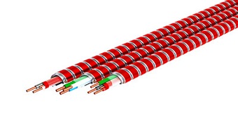 Fire alarm control cable streamlines cable installation