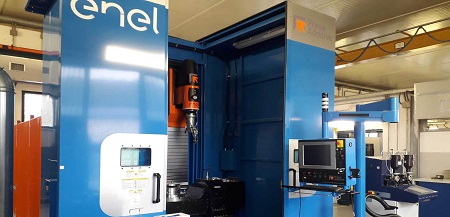 3D printers provided replacement parts for geothermal power plants. Source: Enel Green Power
