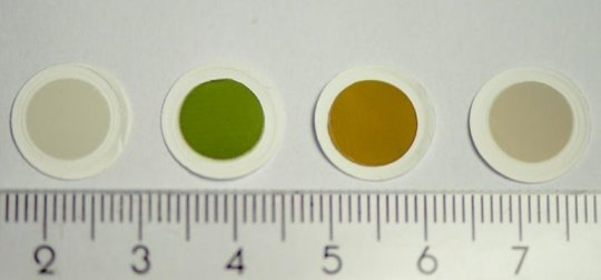 Colorful carbon nanotube thin films produced in the fabrication reactor. Source: Aalto University