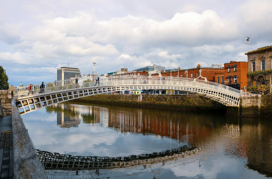 Ha’penny Bridge, Dublin. Source: Public domain