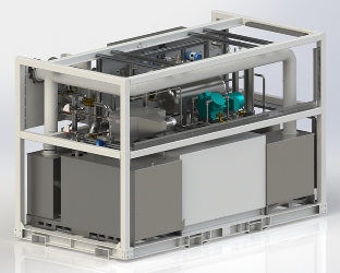 Sunfire is developing reversing (or regenerative) solid oxide fuel cell systems of 10-500 kWe. Image source: Sunfire.