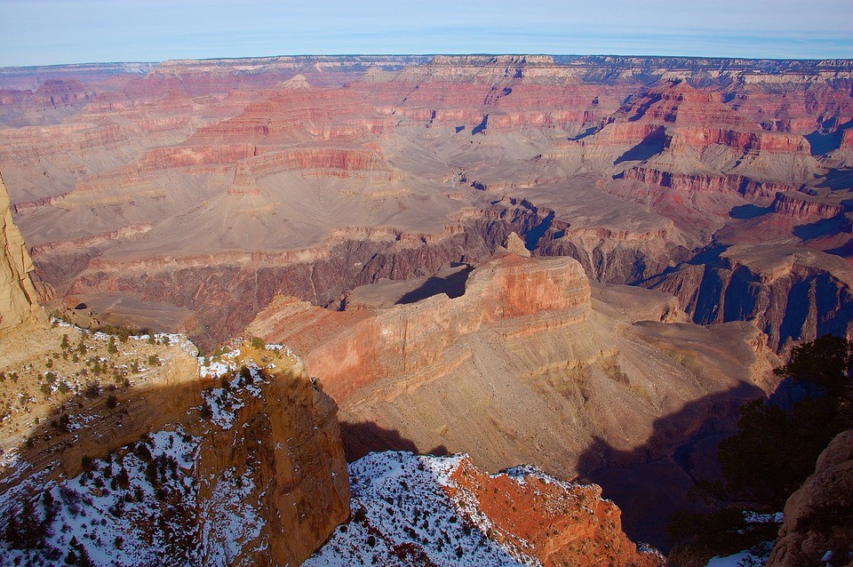 Awe-inspiring views at the Grand Canyon. 