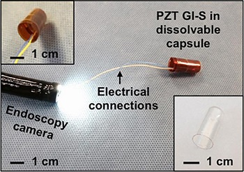 Components of the ingestible sensor. Source: MIT/Brigham and Women’s Hospital