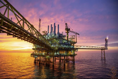 Offshore construction platform for production oil and gas. Source: Adobe Stock