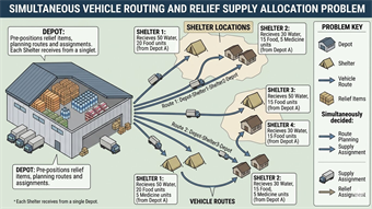 New routing algorithm delivers disaster aid faster while improving fairness