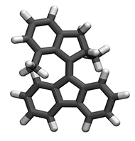 The molecular motor activated by light. Image credit: University of Groningen/RUG