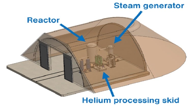 First US microreactor now under construction