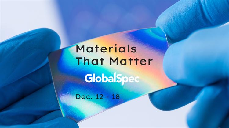 Materials that Matter (Dec. 12-18)