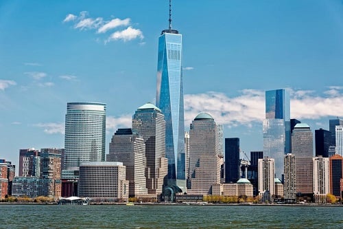 Figure 1: One World Trade Center in Manhattan, built with Thermalbond. Image credit: Michael Vadon / CC BY 2.0