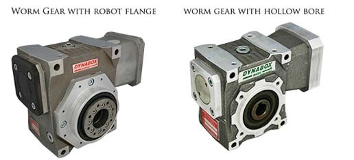 Figure 1: The Dynabox worm reducers feature optimal gearing, high efficiency and are available in three backlash levels to satisfy a variety of applications. Source: DieQua Corporation