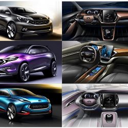 Cowin has a range of sedans and hatchbacks in production. Image credit: Cowin.