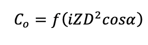 Equation 3: Static load capacity of a ball bearing.