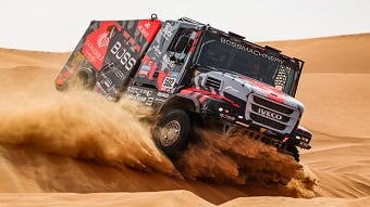 Dakar 2023: Victory and a great team performance for IVECO trucks powered by FPT Industrial