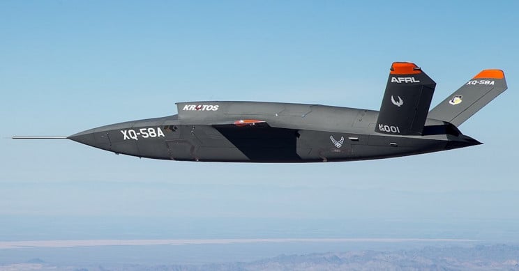 The XQ-58A Valkyrie. Source: Air Force/Senior Airman Joshua Hoskins