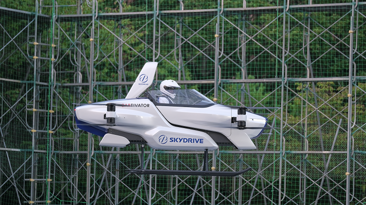 First public manned flying car flight takes place in Japan