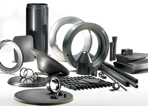 Figure 3: Hexoloy is available in a variety shapes for specific applications. (Source: Saint-Gobain Structural Ceramics)