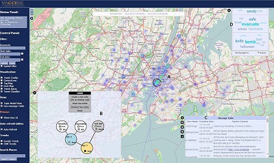 Researchers are testing technology that tracks social media to help first responders better monitor areas where hurricanes make landfall. Source: Purdue University