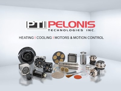 Figure 1: Heating, cooling, motors and motion control products from Pelonis. Source: Pelonis Technologies