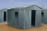 The shelter can be assembled in a few hours. Source: Protomax