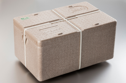 Compostable, expandable particle foam. Image Credit: BASF 
