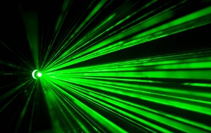 Lasers distract pilots from their safety duties and can lead to temporary blindness. Image credit: Pixabay.