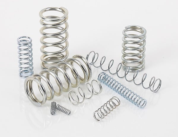 Figure 1: Gardner’s precision compression spring line was recently expanded to include parts made from 316 stainless steel. Source: Gardner Spring