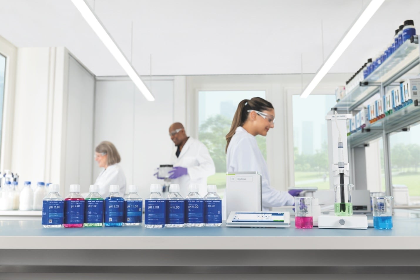 Using high quality buffer solutions is crucial to maintaining consistent calibrations and reliable pH measurements. Source: Mettler Toledo
