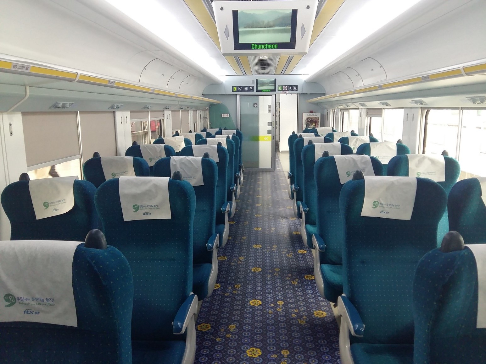 Figure 2. Tape solutions can contribute to comfort in a number of different areas of a railway car cabin.