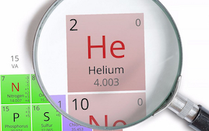 Typically, helium is discovered accidentally in small quantities during oil and gas drilling. Image credit: University of Oxford.