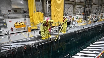 Testing a safer nuclear fuel